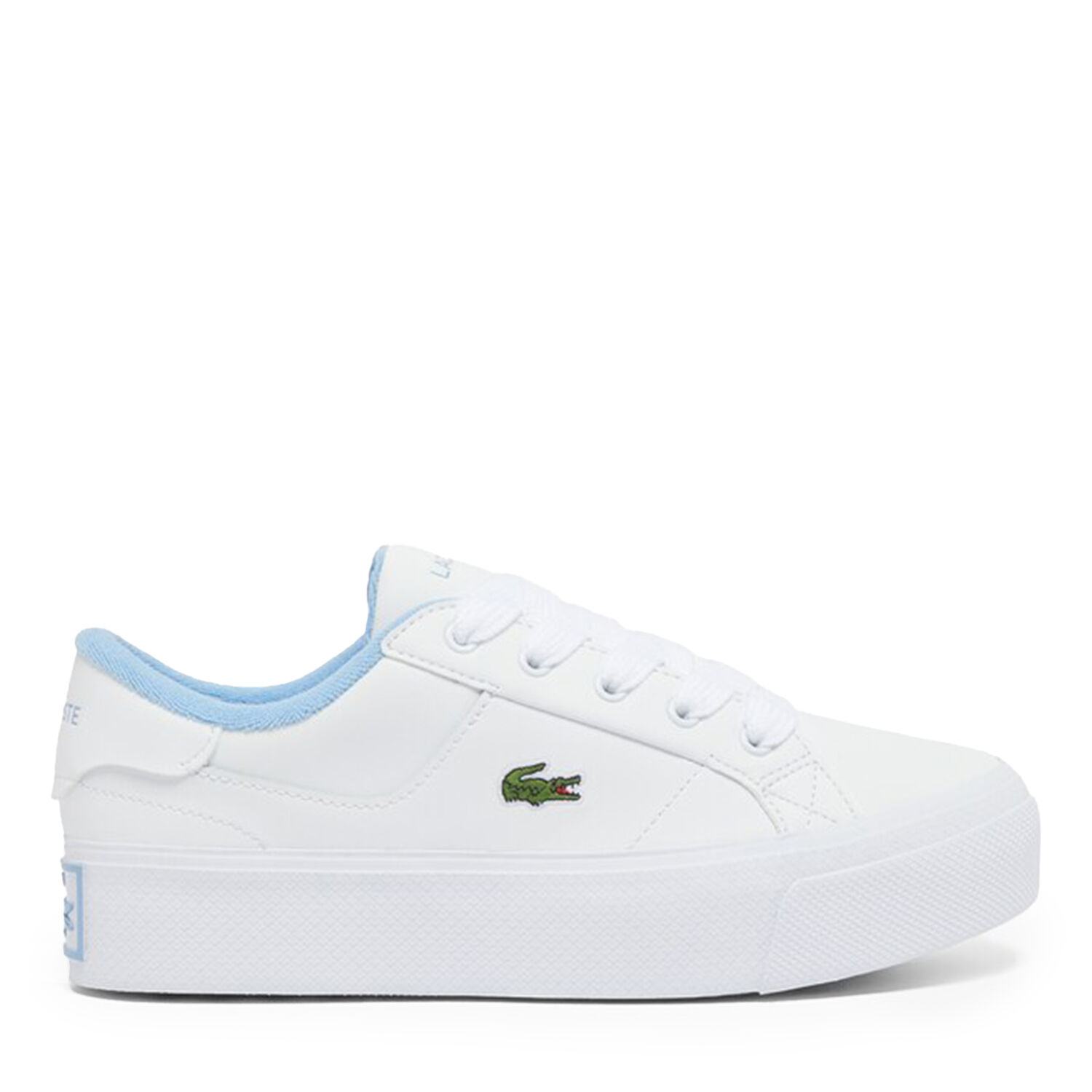 Lacoste ziane leather trainers online
